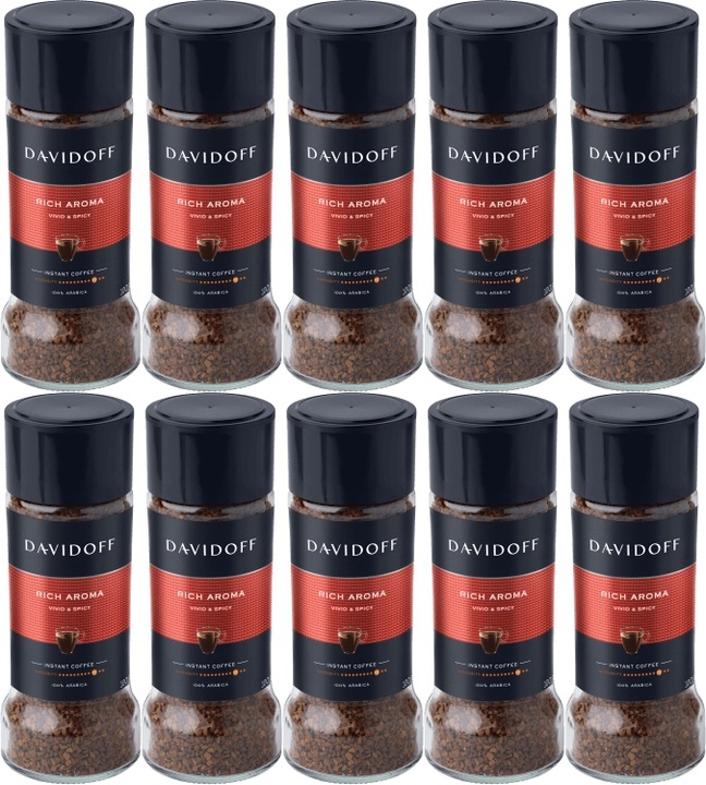 Davidoff Rich rozpuszczalna 100g x 10