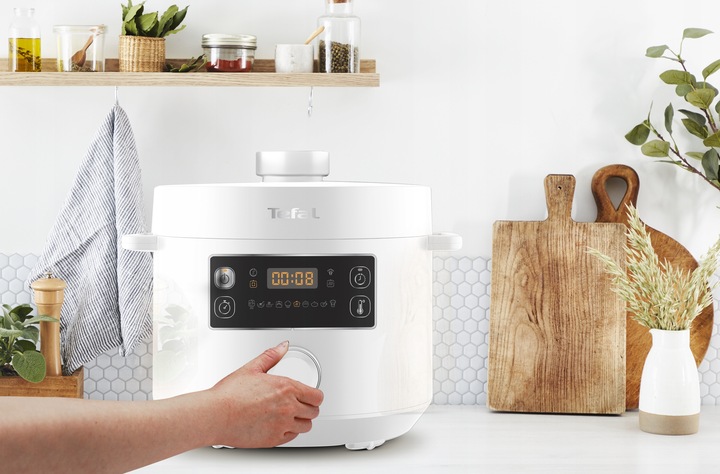 Multicooker TEFAL Turbo Cuisine CY754130 biały 4,8l