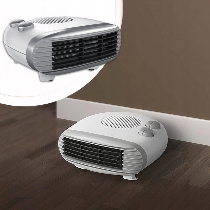 FARELKA MOCNY GRZEJNIK TERMOWENTYLATOR ELEKTRYCZNY STOJĄCY TERMOSTAT