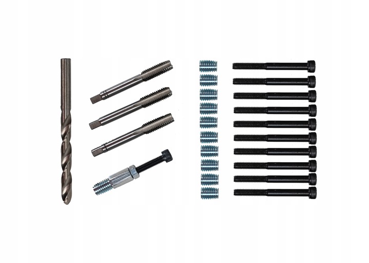 Zestaw do naprawy gwintu M6 TULEJKA zerwany gwint śruby wtryskiwacza