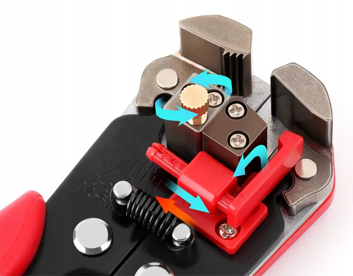 Szczypce do ściągania izolacji przewodów automat ściągacz 0.5-6mm 5003