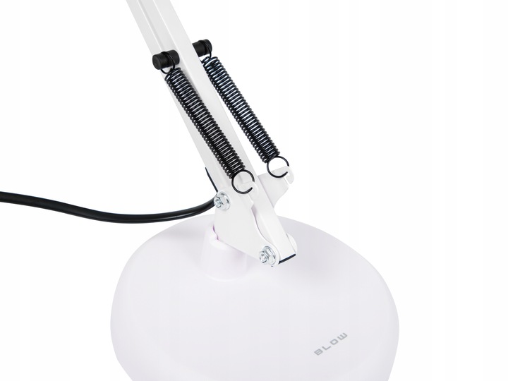 LAMPKA NOCNA KREŚLARSKA NA BIURKO BIURKOWA DO CZYTANIA KABEL 180CM E27