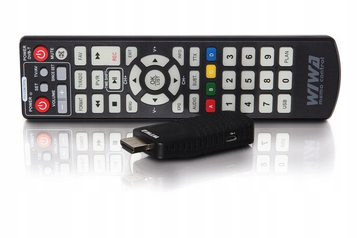TUNER DEKODER DVB-T2 TV NAZIEMNE H.265 HEVC HD USB HDMI WIWA MINI LED