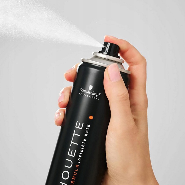 Schwarzkopf Silhouette CZARNY lakier Super Hold mocny do włosów 750ml