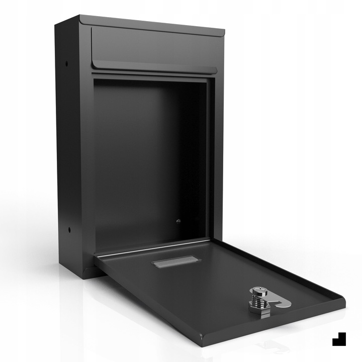 ANTYKOROZYJNA SKRZYNKA NA LISTY Z NUMEREM DOMU | POCZTOWA ADRES |A4