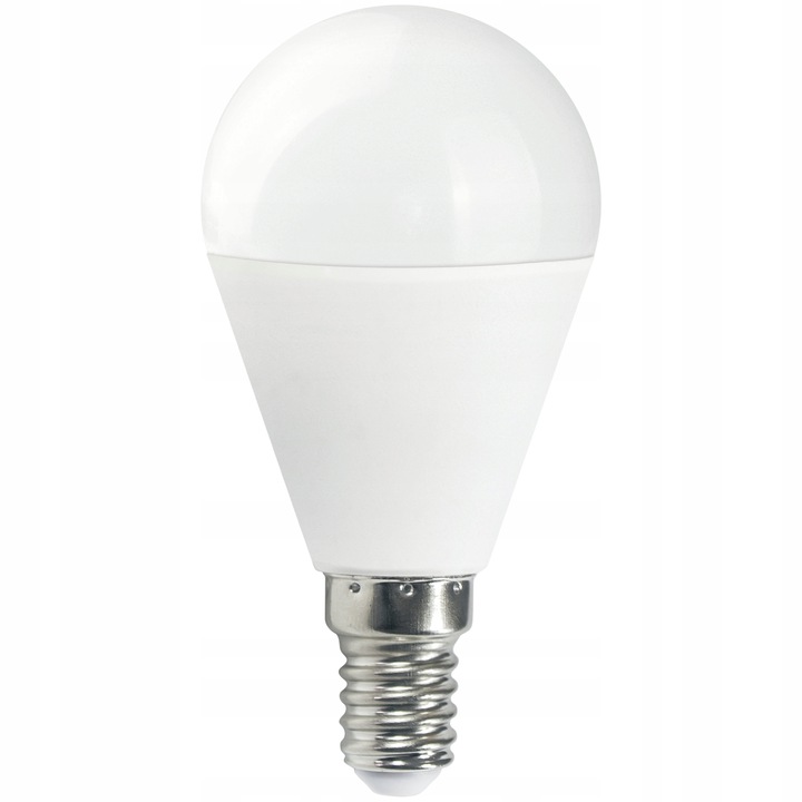 Zestaw 6x Żarówka LED E14 KULKA G45 8W=60W SMD 806lm 160° Brak Migotania