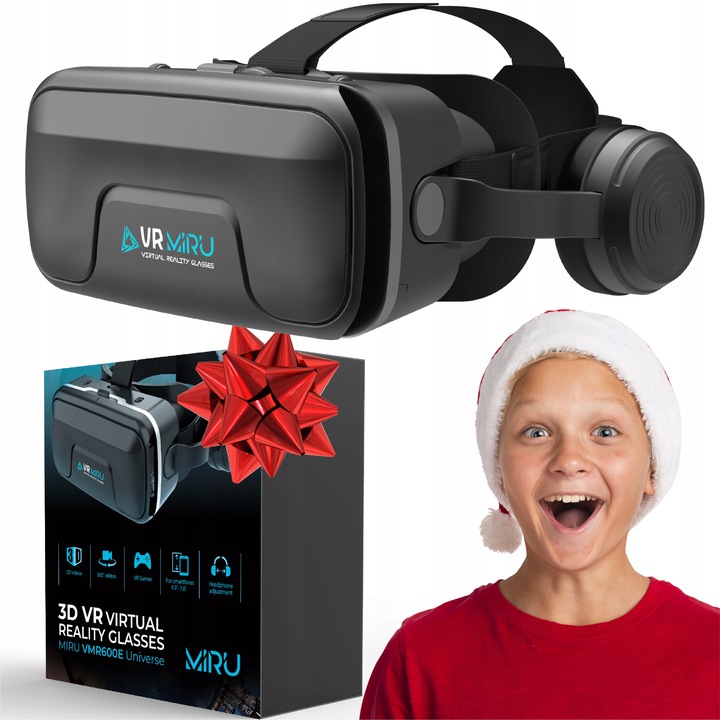 OKULARY VR GOGLE 3D MIRU VMR600E