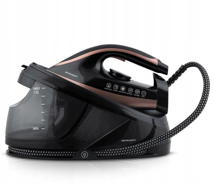 STACJA PAROWA GENERATOR PARY ŻELAZKO 3000W MOCNA CERAMICZNA POWŁOKA