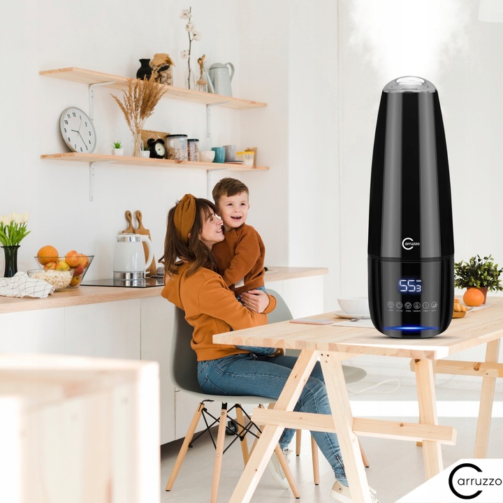 Nawilżacz powietrza DUŻY AUTOMATYCZNY 8w1 +AROMATERAPIA OLEJKI FILTR