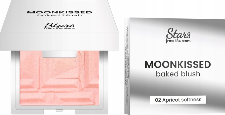 Stars from the stars MOONKISSED róż do policzków wypiekany #02 APRICOT SOFT