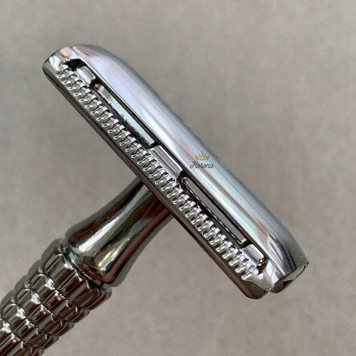 Tradycyjna Klasyczna Maszynka Do Golenia Z Lusterkiem + Żyletki Wilkinson