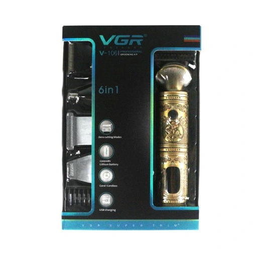 TRYMER DO WŁOSÓW GOLARKA DO BRODY ZESTAW 6W1