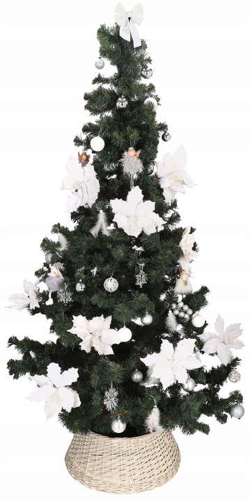 OSŁONA WIKLINOWA Ø60CM NA STOJAK POD CHOINKĘ BOHO