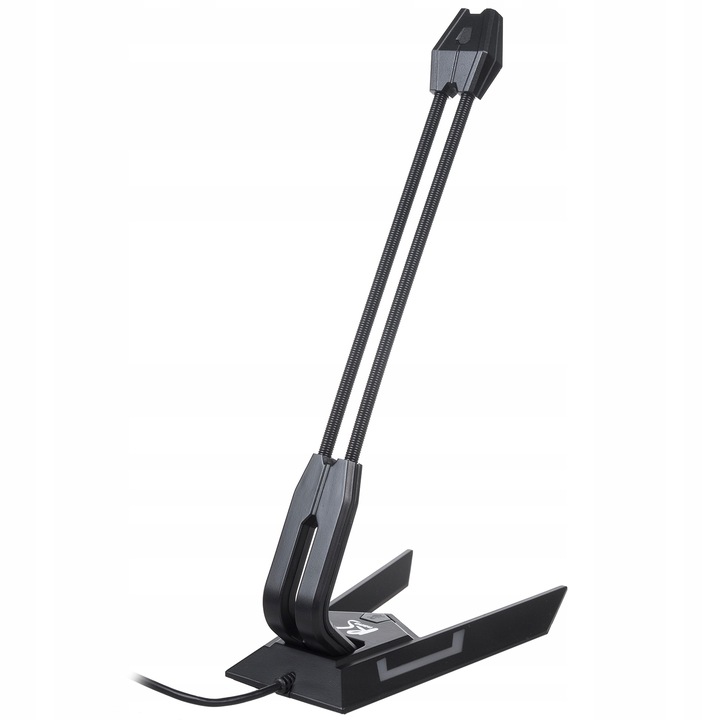 Mikrofon gamingowy do komputera USB LED streaming NanoRS RS710 regulowany