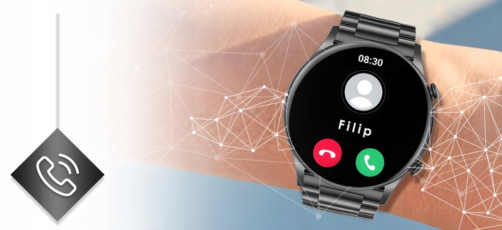 Smartwatch Zegarek Męski 2 gen Polskie menu Połączenia Sport Smart Watch