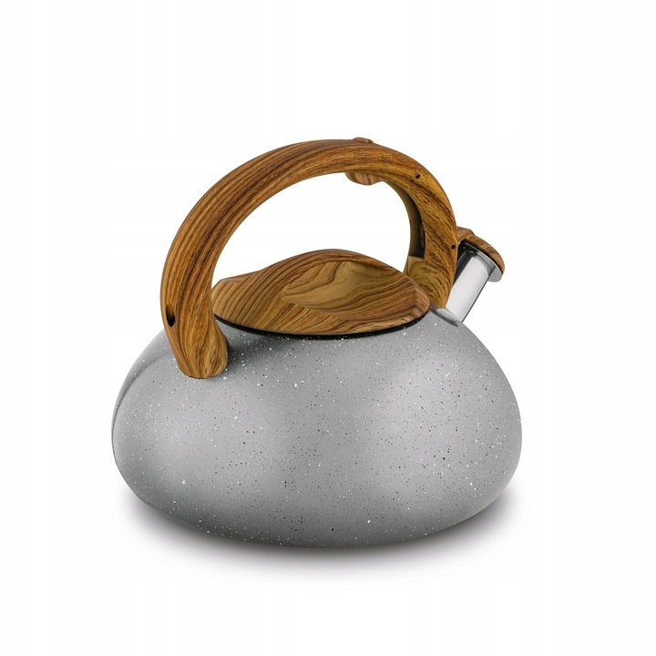 CZAJNIK z Gwizdkiem na GAZ Indukcja STALOWY DUŻY KonigHOFFER Otis 3L