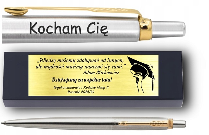 Prezent Na Dzień Babci i Dziadka Długopis Parker Jotter GT z GRAWEREM