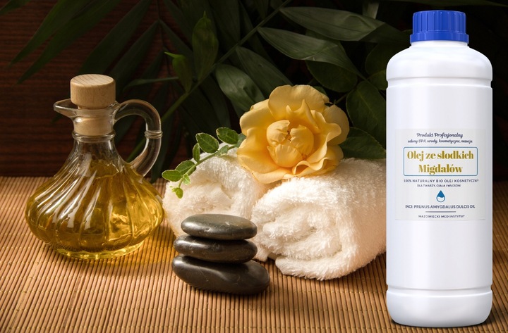 Olej ze słodkich migdałów 1l KOSMETYCZNY