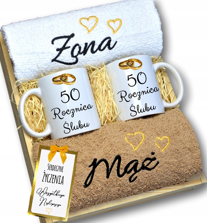 Prezent na rocznicę ślubu Jubileusz 20 30 40 50