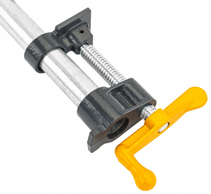 4x ŚCISK STOLARSKI RUROWY ZACISK BEZKOŃCOWY 3/4" METALOWY ZESTAW 4