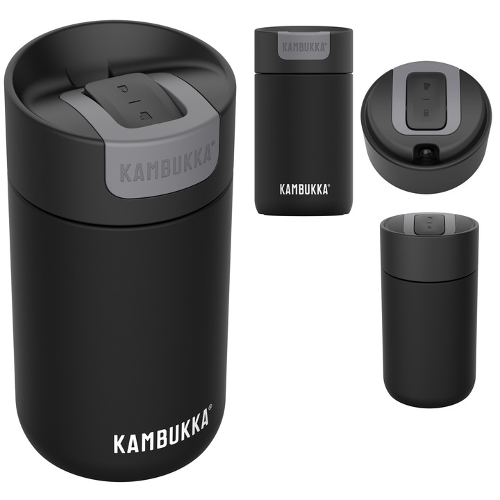 KAMBUKKA 11-02010 Kubek termiczny Kambukka Olympus 0,3L czarny