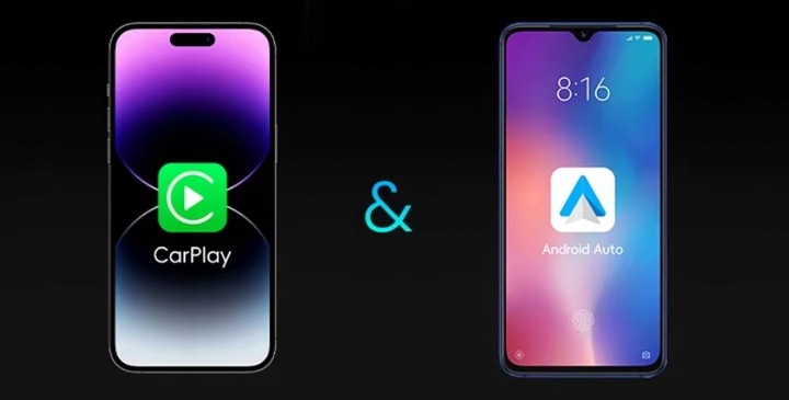 BEZPRZEWODOWY ADAPTER ANDROID AUTO CARPLAY 2W1 IPHONE USB USB-C