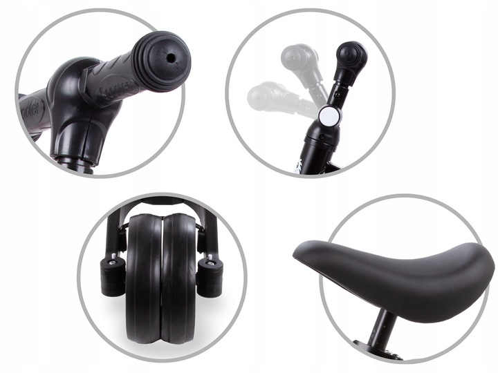 Rower 3w1 biegowy trójkołowy jeździk Kidwell Pico