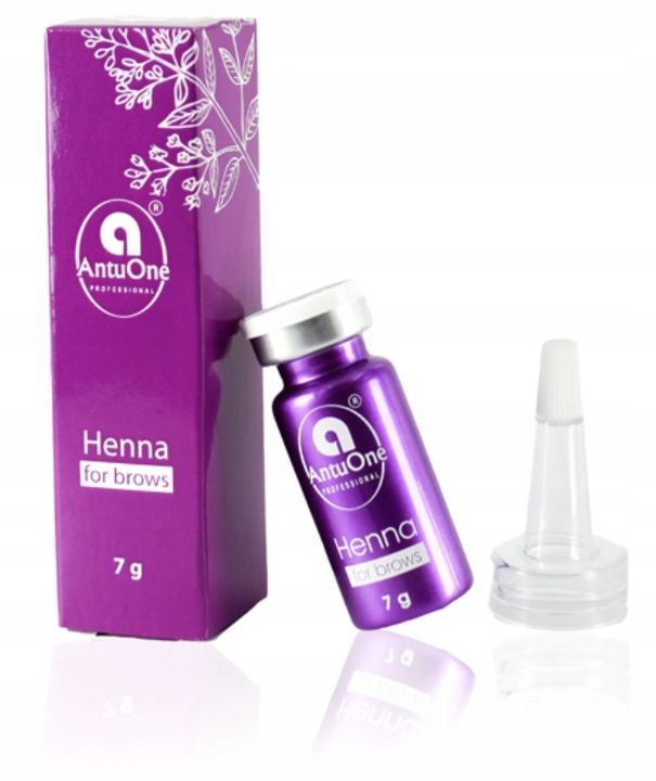 Henna pudrowa do brwi AntuOne ciemny brąz 7g