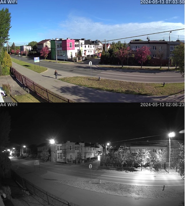 Kamera Zewnętrzna Tubowa IP WiFi 4MPx Powiadomienia, AUDIO 4xZOOM METALOWA