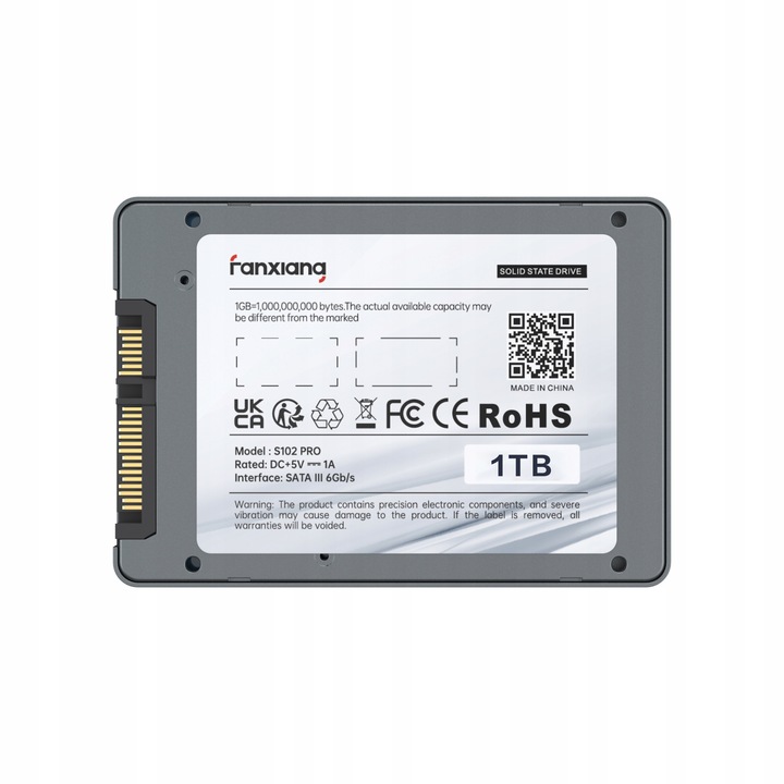 Dysk SSD DO LAPTOPA Fanxiang S102Pro 1 TB SATA III 2,5" SLC 3D TLC 560 MB/s