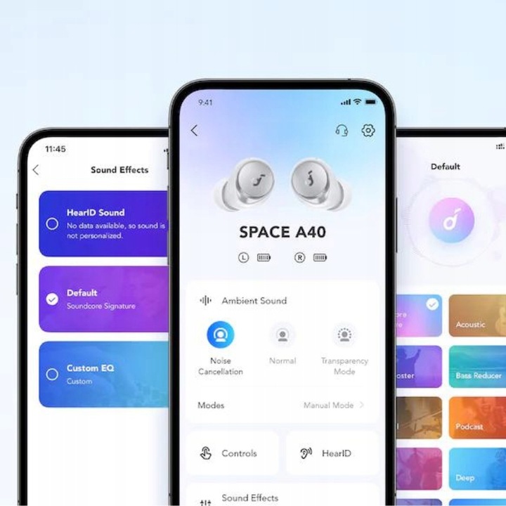 Słuchawki bezprzewodowe Soundcore Space A40 Białe