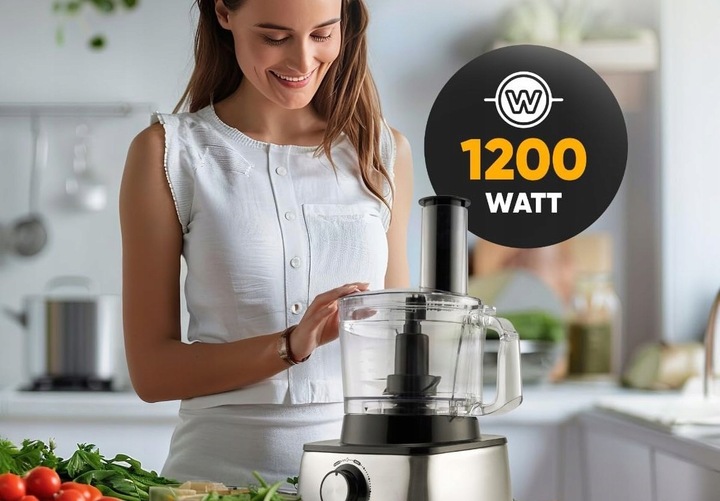 Robot Kuchenny Wielofunkcyjny Malakser Mikser Blender Wyciskarka 1200W