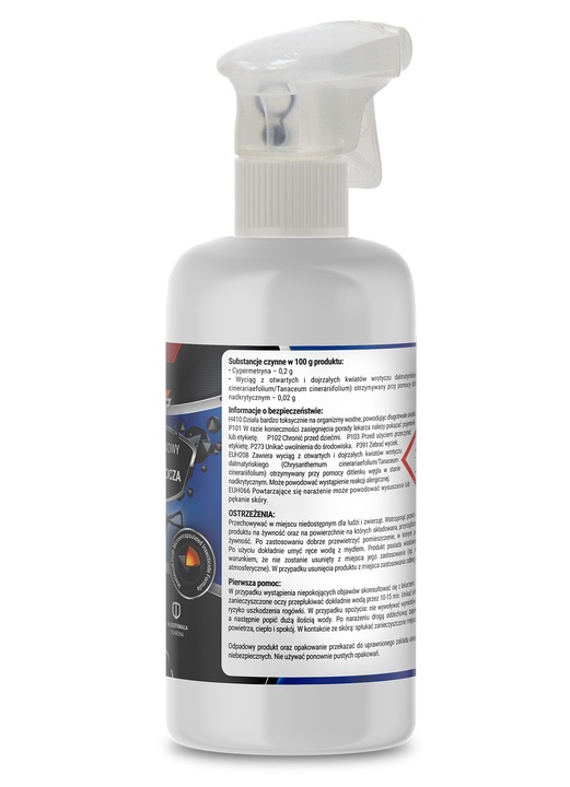 SPRAY OPRYSK PŁYN AEROZOL ŚRODEK NA PAJĄKI ROZTOCZA MIKROKAPSUŁKOWY NO