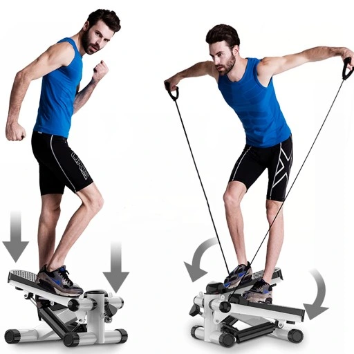 STEPPER STEPER SKRĘTNY LINKI LICZNIK LCD REGULACJA