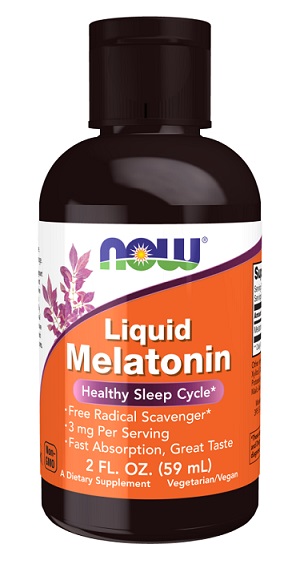 NOW Foods Liquid Melatonin - 59 ml.