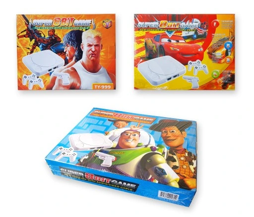 KONSOLA DO GIER 8-BITOWA KLASYCZNA TELEWIZYJNA TV W STYLU RETRO SUPER GAME