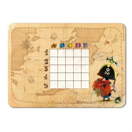 JANOD Gra magnetyczna Statki Pirat Battleship