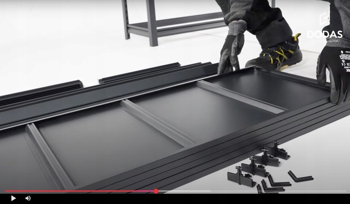 REGAŁ METALOWY MAGAZYNOWY 200x300x40 5 półek do garażu piwnicy biura