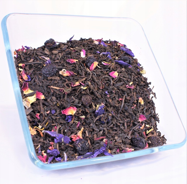 Herbata czerwona arom. PU-ERH CHIŃSKA WIŚNIA 1 kg