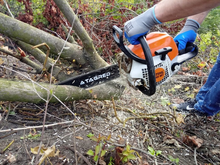 PROWADNICA 14'' 2 ŁAŃCUCHY 3/8 1,3 MM 52 DO STIHL