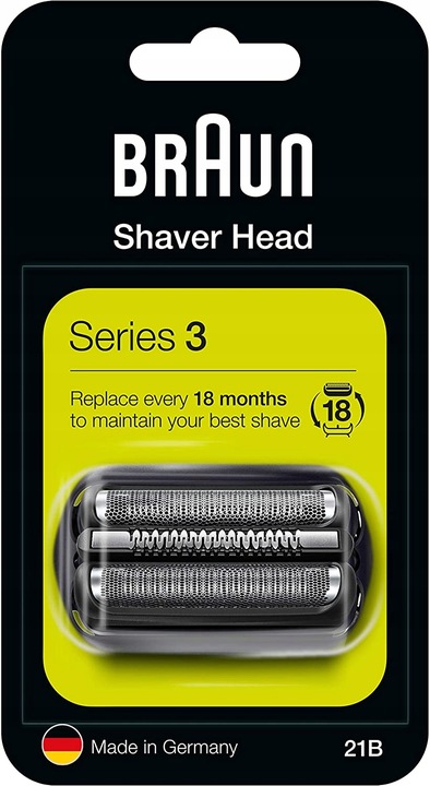Głowica blok ostrzy folia Braun 21B ostrze noże do SERIES 3 za 32B