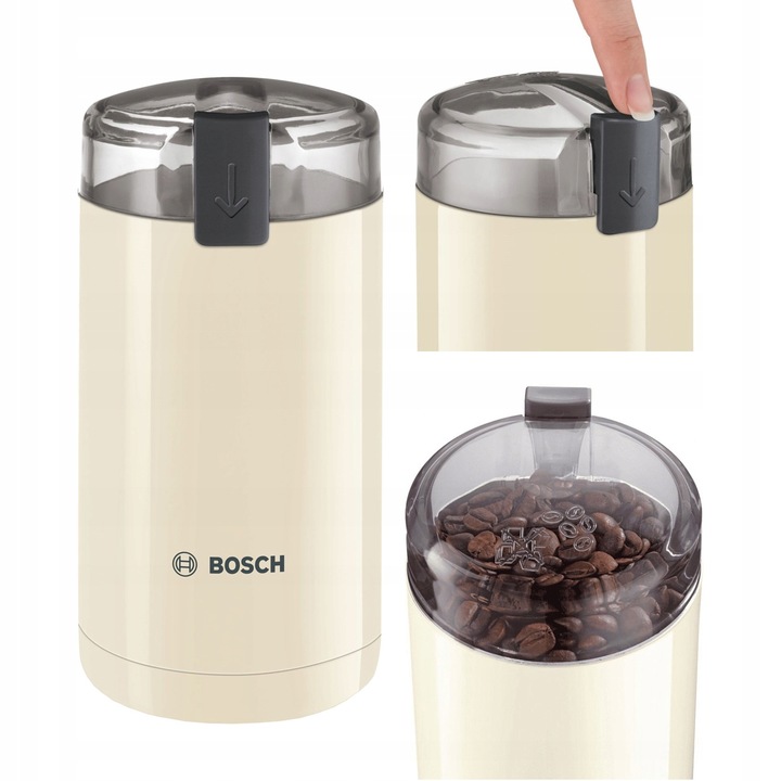 Młynek elektryczny Bosch TSM 6A017C 180 W beżowy/brązowy