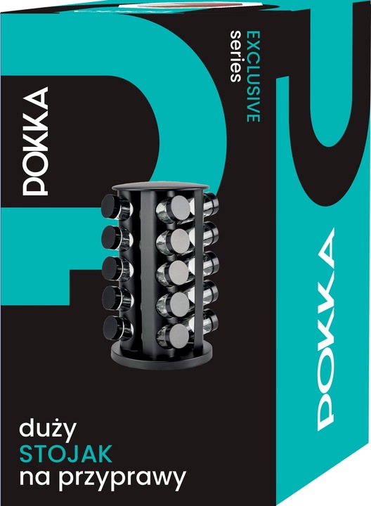 STOJAK NA PRZYPRAWY ORGANIZER 20 SZKLANE SŁOICZKI POJEMNIKI + NAKLEJKI