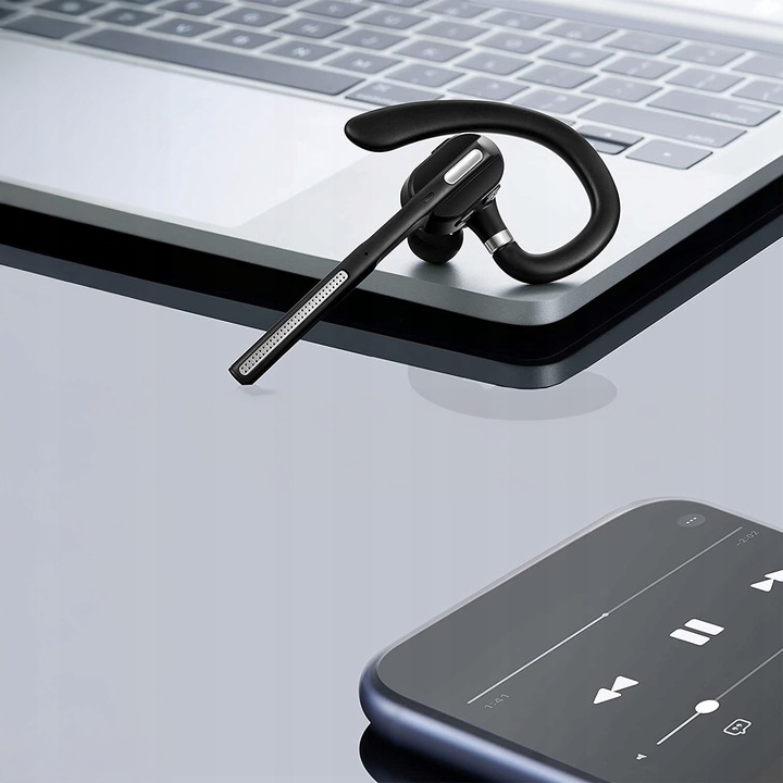 SŁUCHAWKA BLUETOOTH DLA KIEROWCY DO TELEFONU ROZMÓW BEZPRZEWODOWA ZESTAW
