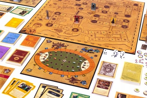 HARRY POTTER: ROK W HOGWARCIE - EDYCJA POLSKA - GRA PLANSZOWA RODZINNA