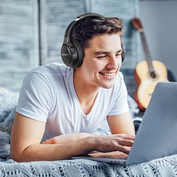 Słuchawki Bezprzewodowe FEEGAR Mello Nauszne 65H Bluetooth 5.3 Mikrofon 6EQ