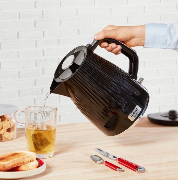 Czajnik elektryczny TEFAL Loft 2400 W czarny KO250830