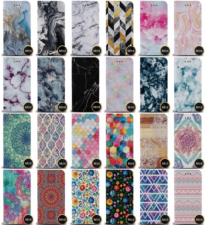 Etui Case Pokrowiec do Xiaomi Redmi Note 14 5G Szkło WZORY