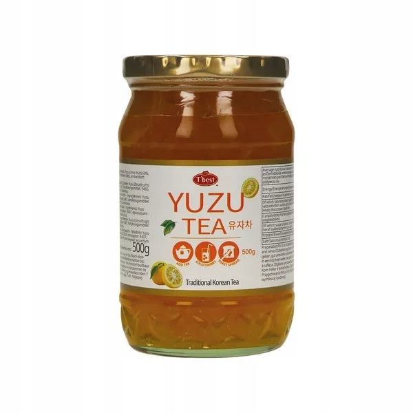 Herbata z cytryną Yuzu miodem 500g T'best