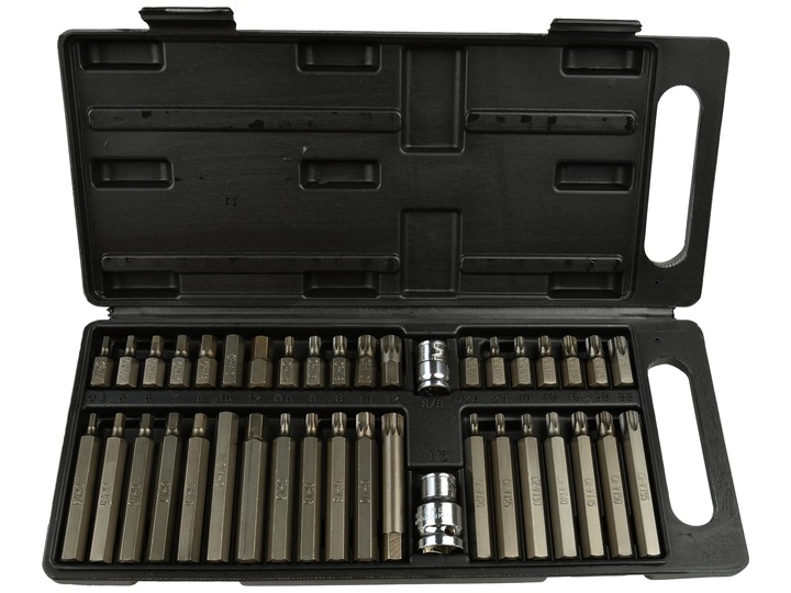 ZESTAW BITÓW KOŃCÓWKI BITY KLUCZE KOŃCÓWKI KLUCZ IMBUS HEX TORX SPLINE